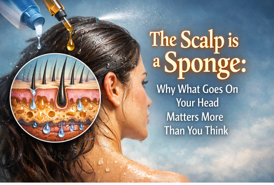 The Scalp is a Sponge: Why Bloodstream-Safe Hair Care is Non-Negotiable