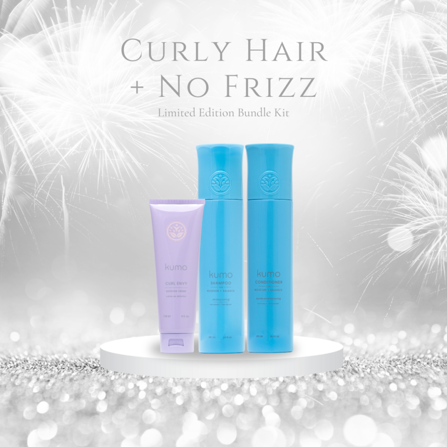 Curly Hair + No Frizz Bundle Kit